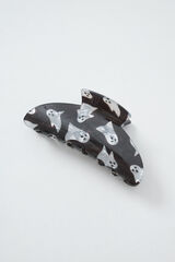 Women'secret Pinza para el pelo negra Halloween negro