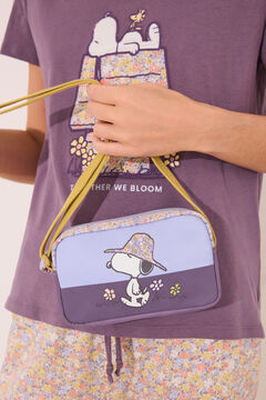 Womensecret Funda de nailon para móvil de Snoopy estampado