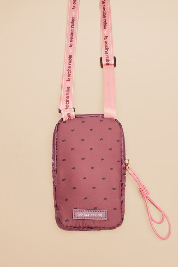 Womensecret Funda celular La Vecina Rubia morado/lila