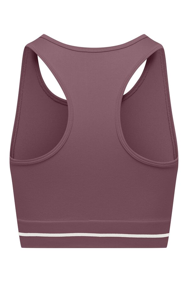 Only Play Brasier sin costura rosa