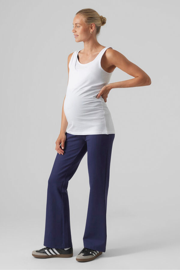 Mamalicious Pack playera de tirantes maternity y lactancia negro