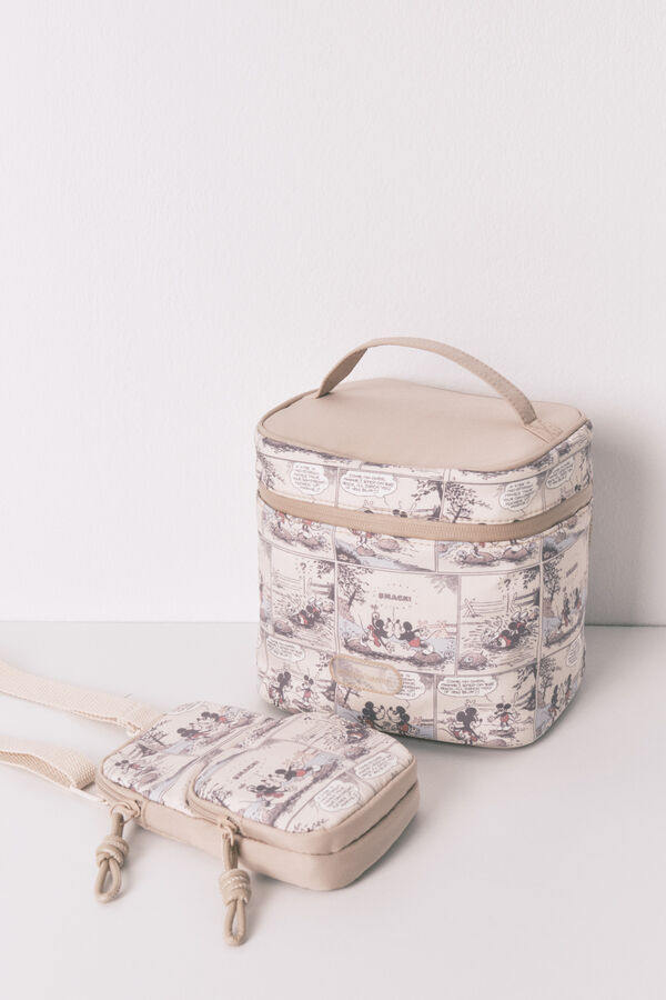 Women'secret Neceser mediano de nailon de Mickey Mouse estampado