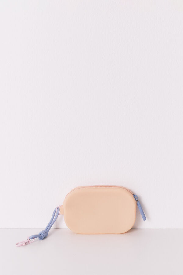 Womensecret Monedero con estampado blanco blanco