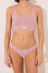 Womensecret Braga brasileña Clean Cut corazones estampado