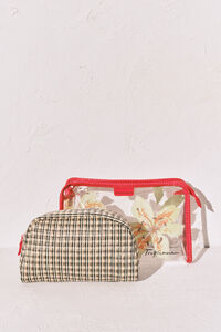 Women'secret Pack neceseres transparente y rafia