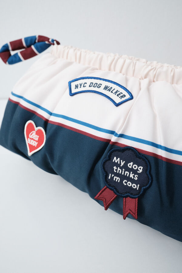 Women'secret Neceser peque&ntilde;o fruncido con asa estampado