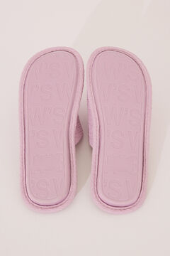 Womensecret Pantuflas para casa rosas rosa