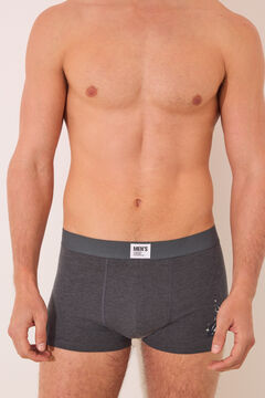 Womensecret Pack de 2 boxer de algodón de Star Wars gris