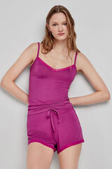 Gisela Pantal&oacute;n de pijama morado morado/lila