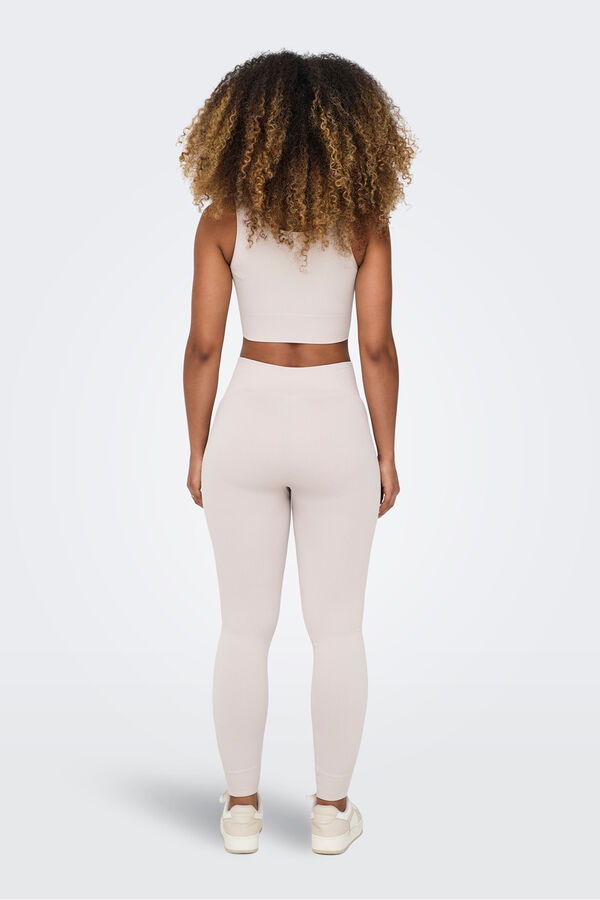 Only Play Pantal&oacute;n legging sin costuras gris