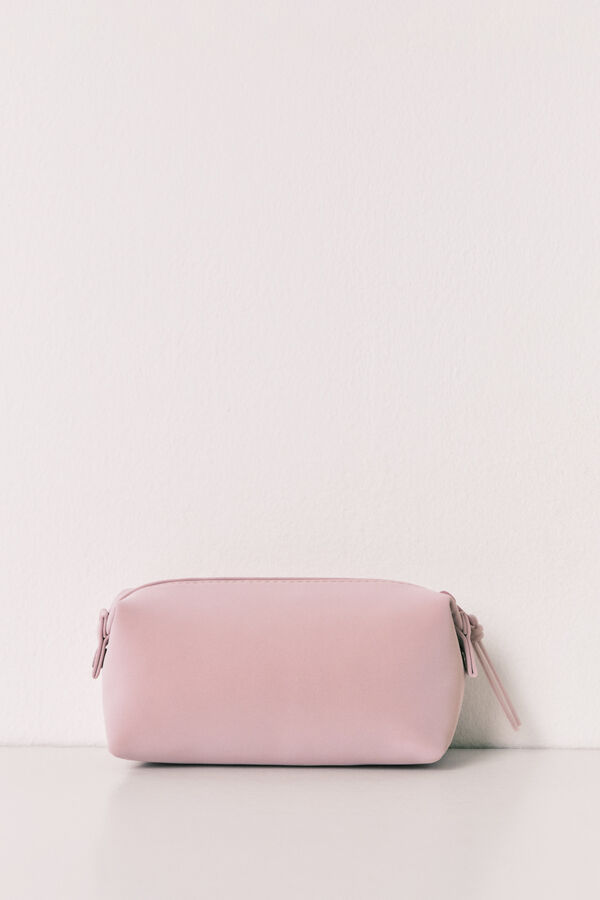 Women'secret Neceser peque&ntilde;o con cierre rosa rosa