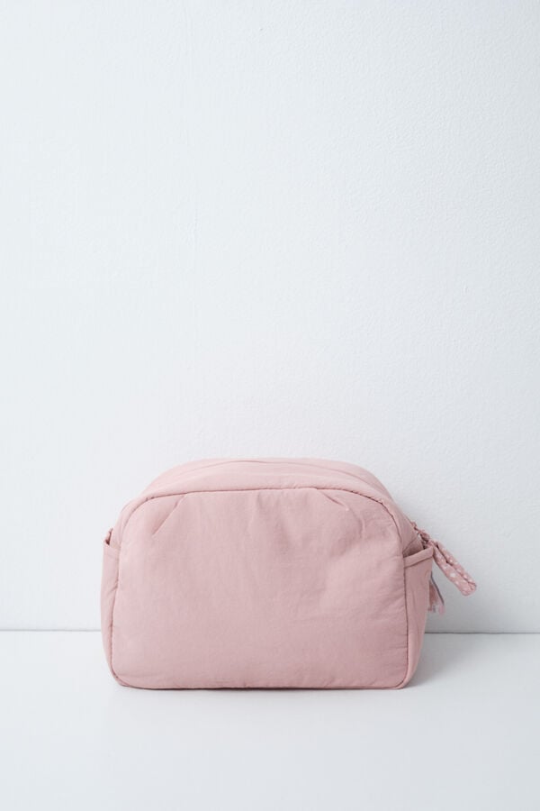 Women'secret Neceser grande acolchado rosa rosa