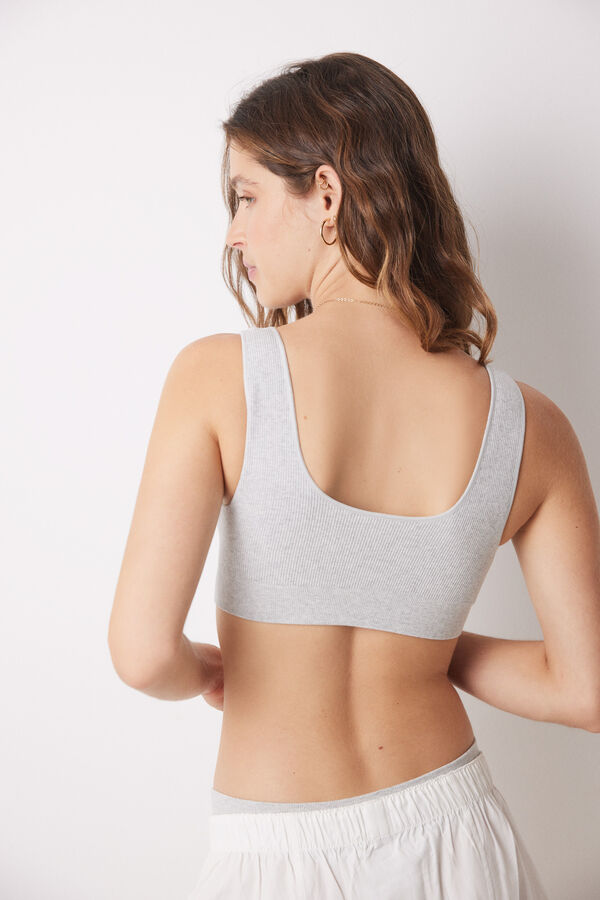 Womensecret Brasier triangular gris seamless gris