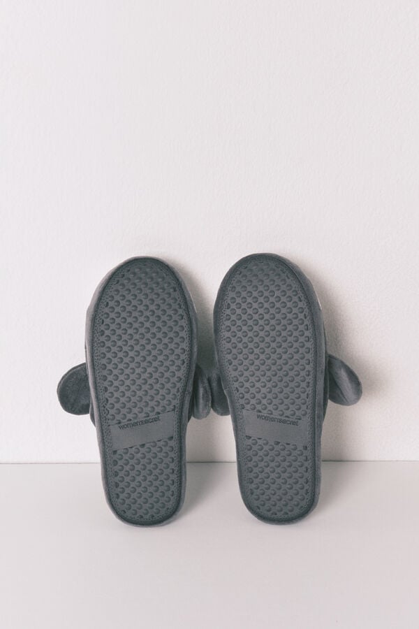 Women'secret Zapatillas casa Mickey Mouse 3D gris gris