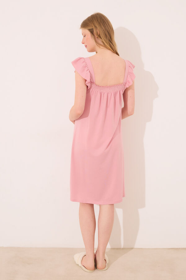Womensecret Camisón rosa "premamá"  rosa