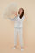 Womensecret Pijama capucha pelo esponjoso y polar nubes azul azul