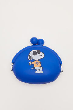 Womensecret Monedero silicón Snoopy azul estampado