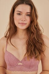 Womensecret BEAUTIFUL brasier encaje rosa rosa
