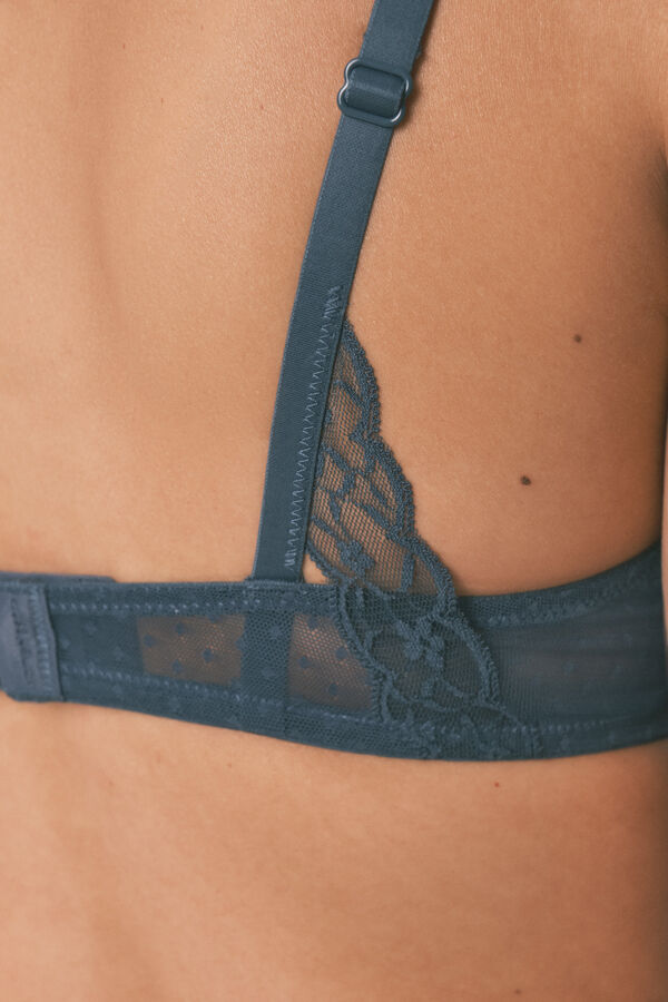 Women'secret GORGEOUS encaje push-up de brasier verde verde