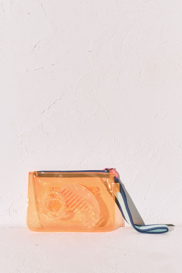 Women'secret Bolsa con cierre naranja naranja