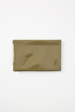 Womensecret Monedero pequeño charol verde verde