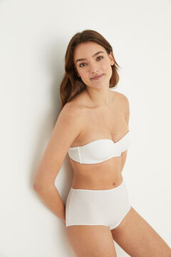 Womensecret ELEGANT Brasier sin tirantes microfibra blanco