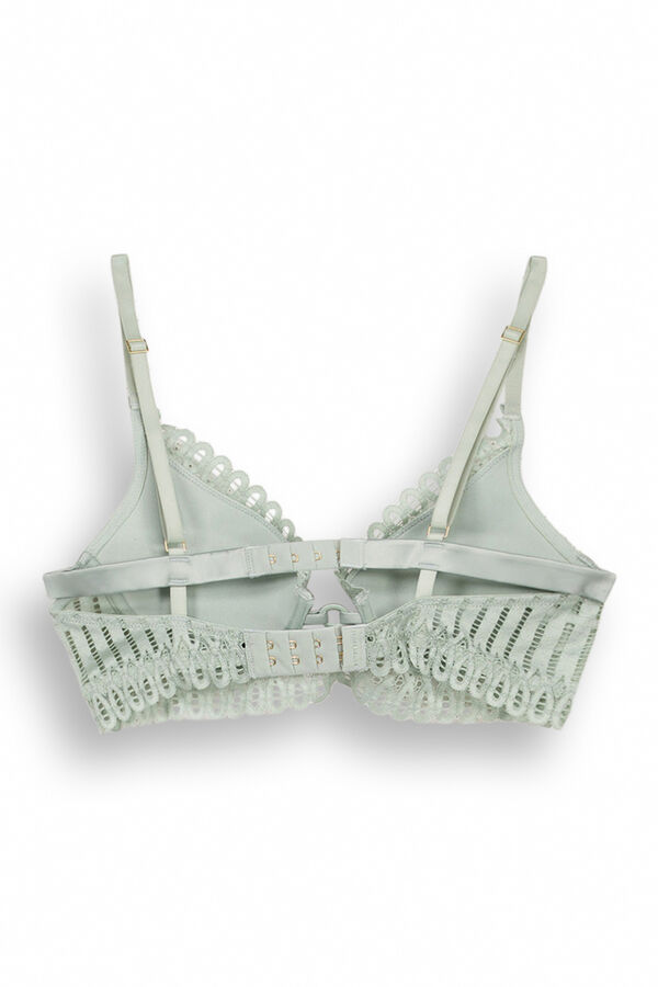 Womensecret Brasier push-up GORGEOUS encaje verde verde