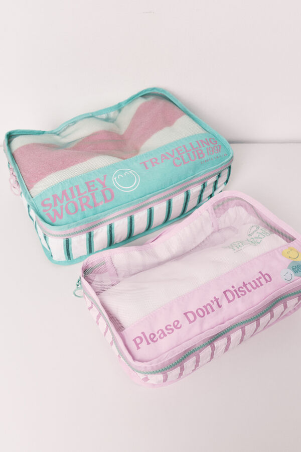 Women'secret Set de bolsas SmileyWorld&reg; estampado