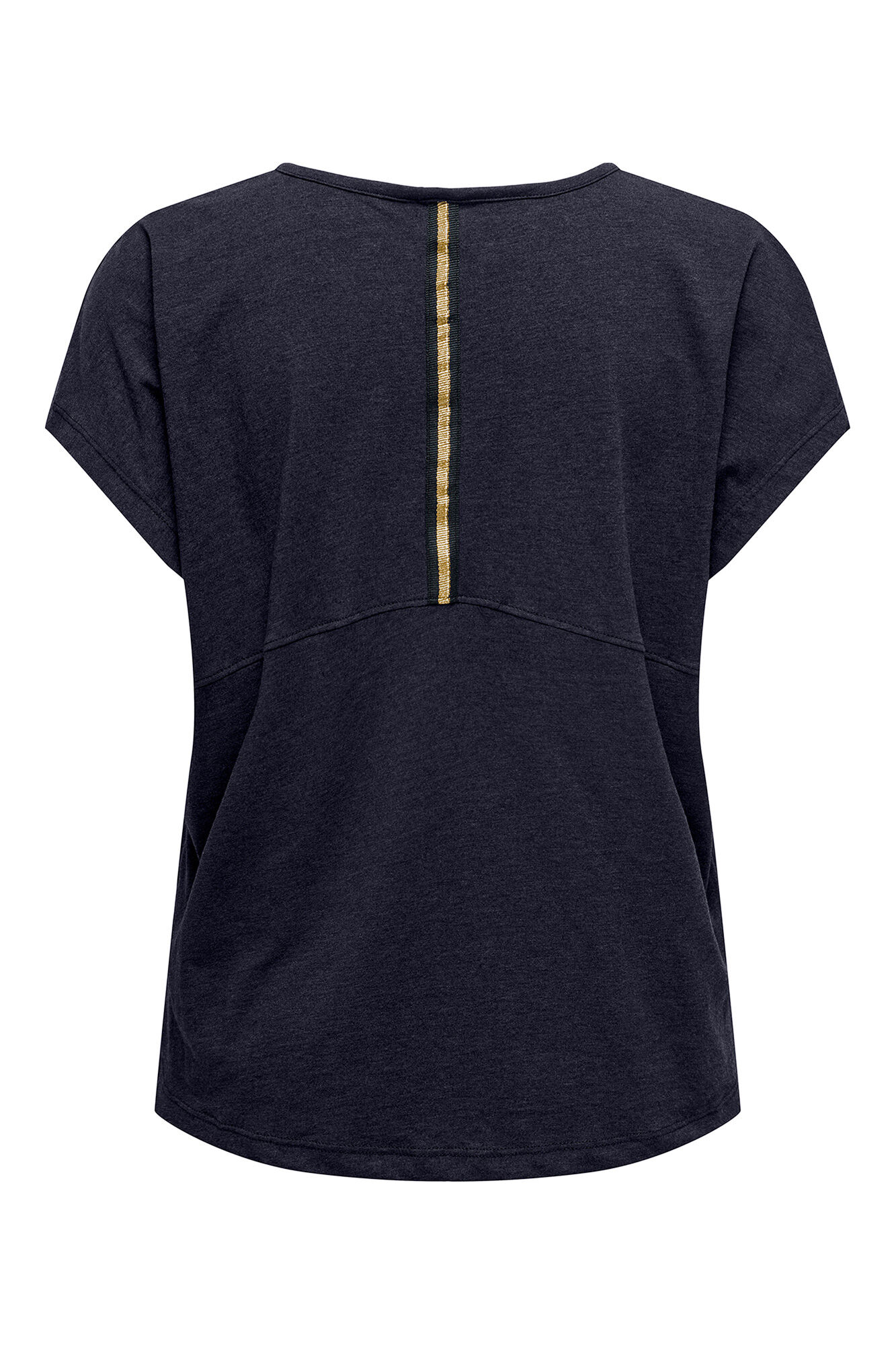 Only Play Playera manga corta de lurex