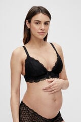 Mamalicious Brasier de encaje premamá y lactancia negro