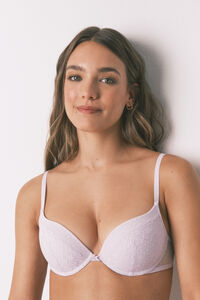 Women'secret GORGEOUS encaje push-up de brasier lila
