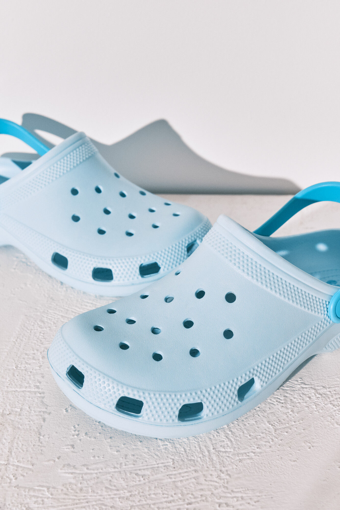 Women'secret Pantunflas zueco de goma azul