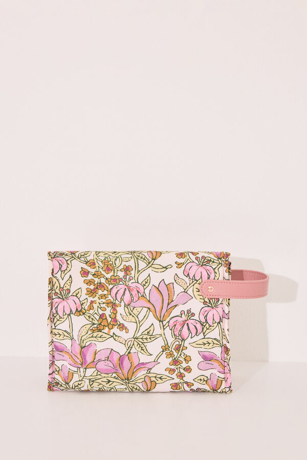 Womensecret Pack de 3 neceseres con relleno con flores estampado