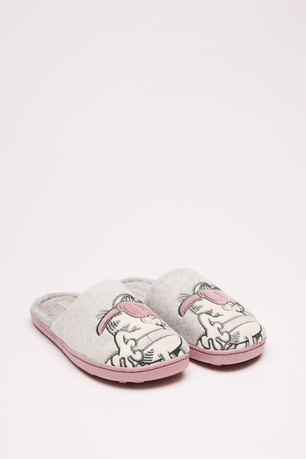 Womensecret Pantuflas Garfield gris gris