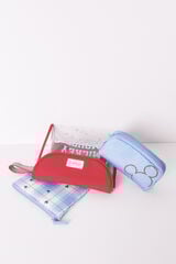 Women'secret Pack de 3 neceseres rojos de Mickey rojo