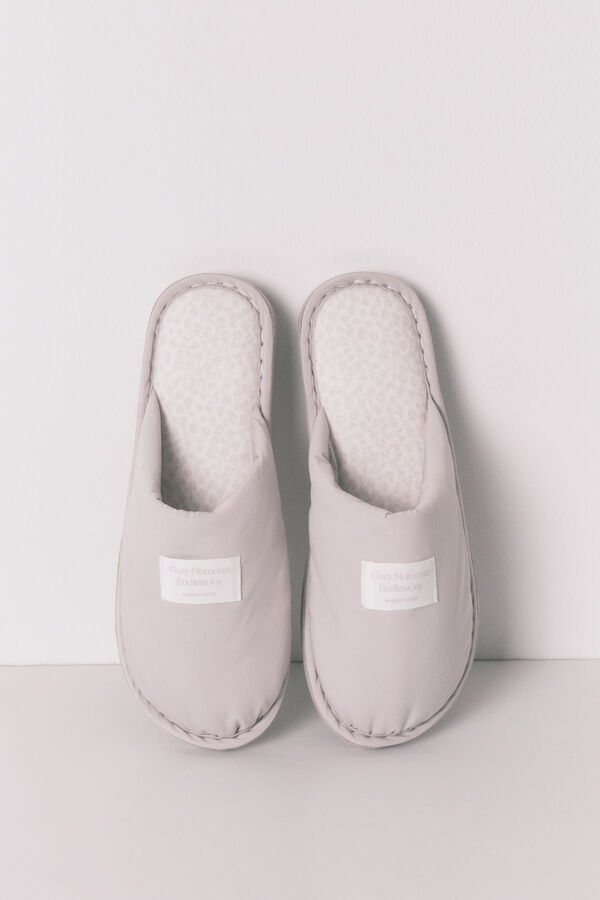 Women'secret Pantuflas acolchadas estampado