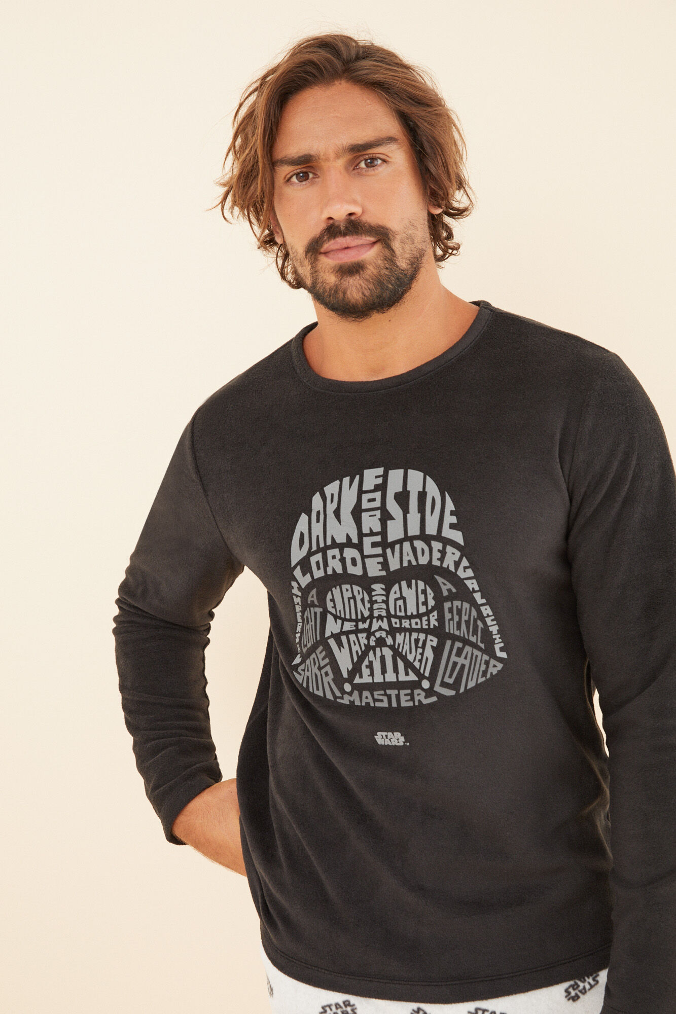 Pijama larga polar hombre Star Wars Ropa de dormir de hombre WomenSecret MX