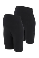 Mamalicious Leggings ciclistas maternity negro
