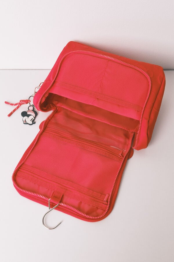 Women'secret Neceser grande de neopreno con estampado de Mickey rojo rojo