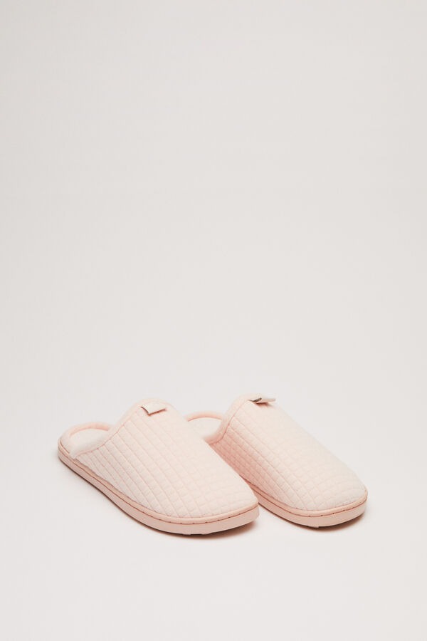 Womensecret Zapatillas casa brillos rosa rosa