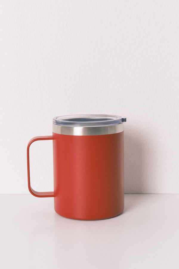 Women'secret Taza térmica con estampado de Snoopy rojo