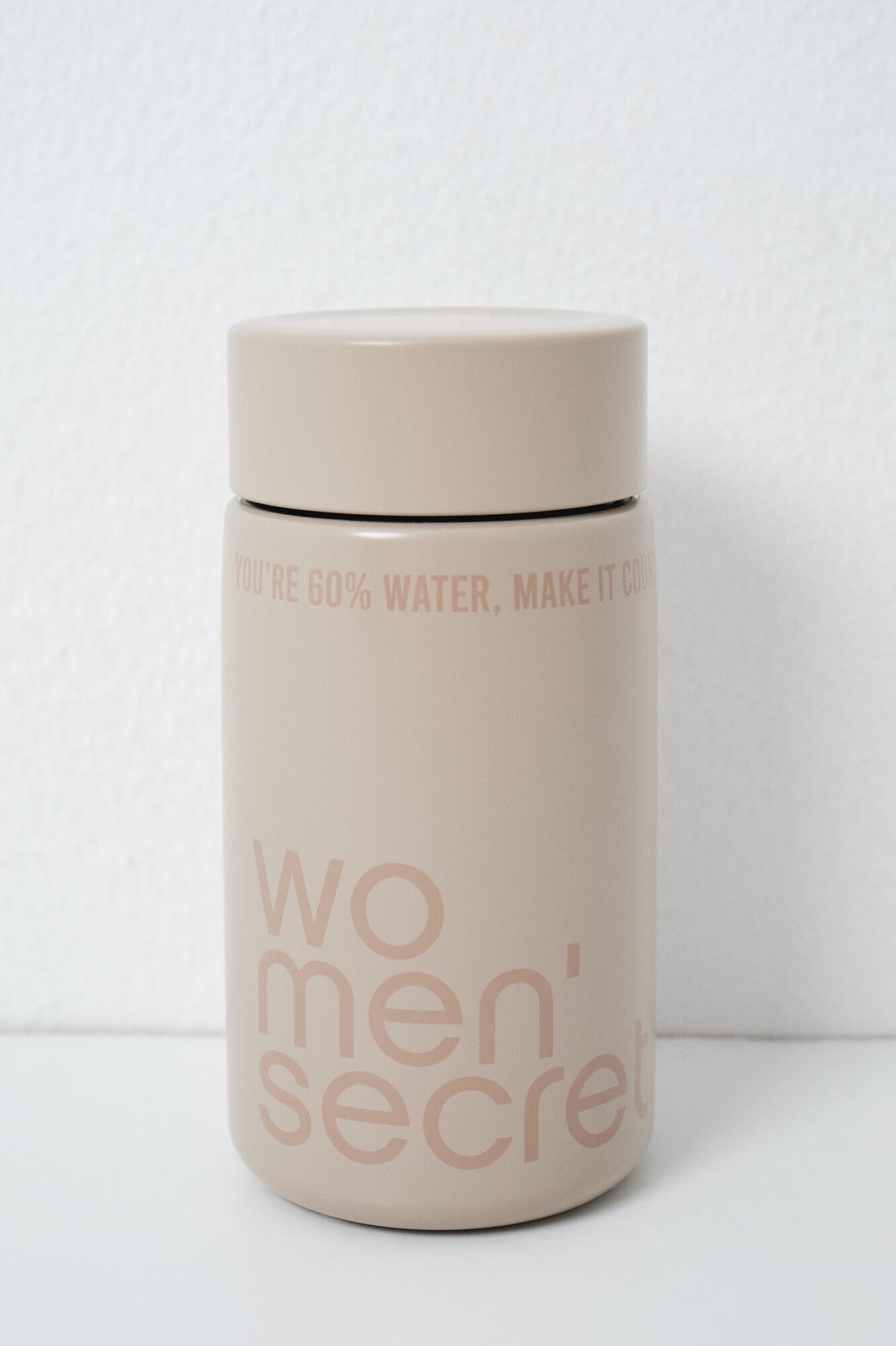 Women'secret Botella tipo termo beige