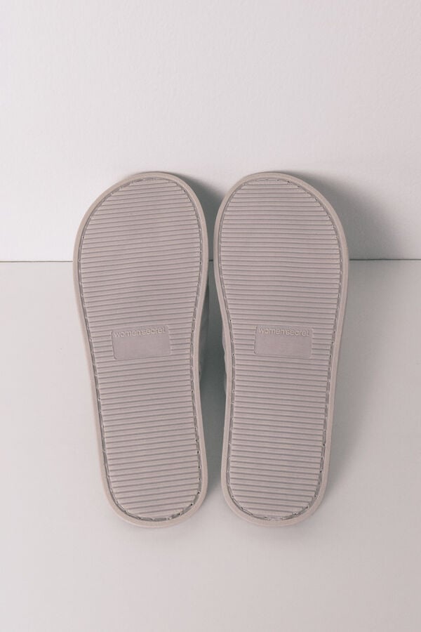 Women'secret Pantuflas acolchadas estampado