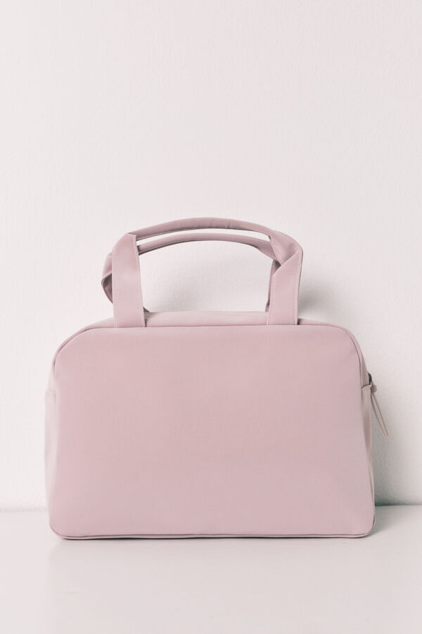 Women'secret Neceser grande tipo malet&iacute;n con asas rosa rosa