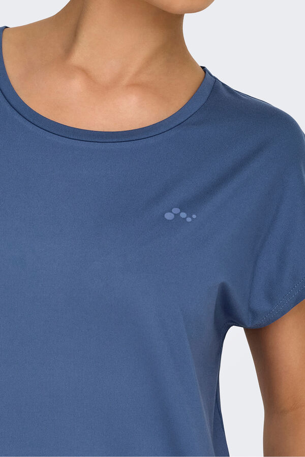 Only Play Camiseta manga corta deportiva morado/lila