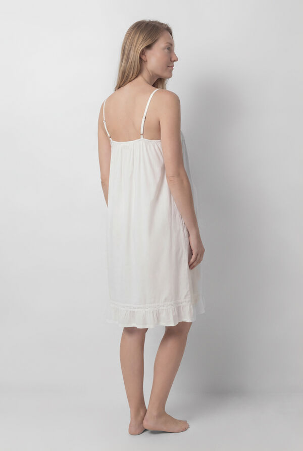 Women'secret Camis&oacute;n maternity de tirantes de algod&oacute;n blanco marfil