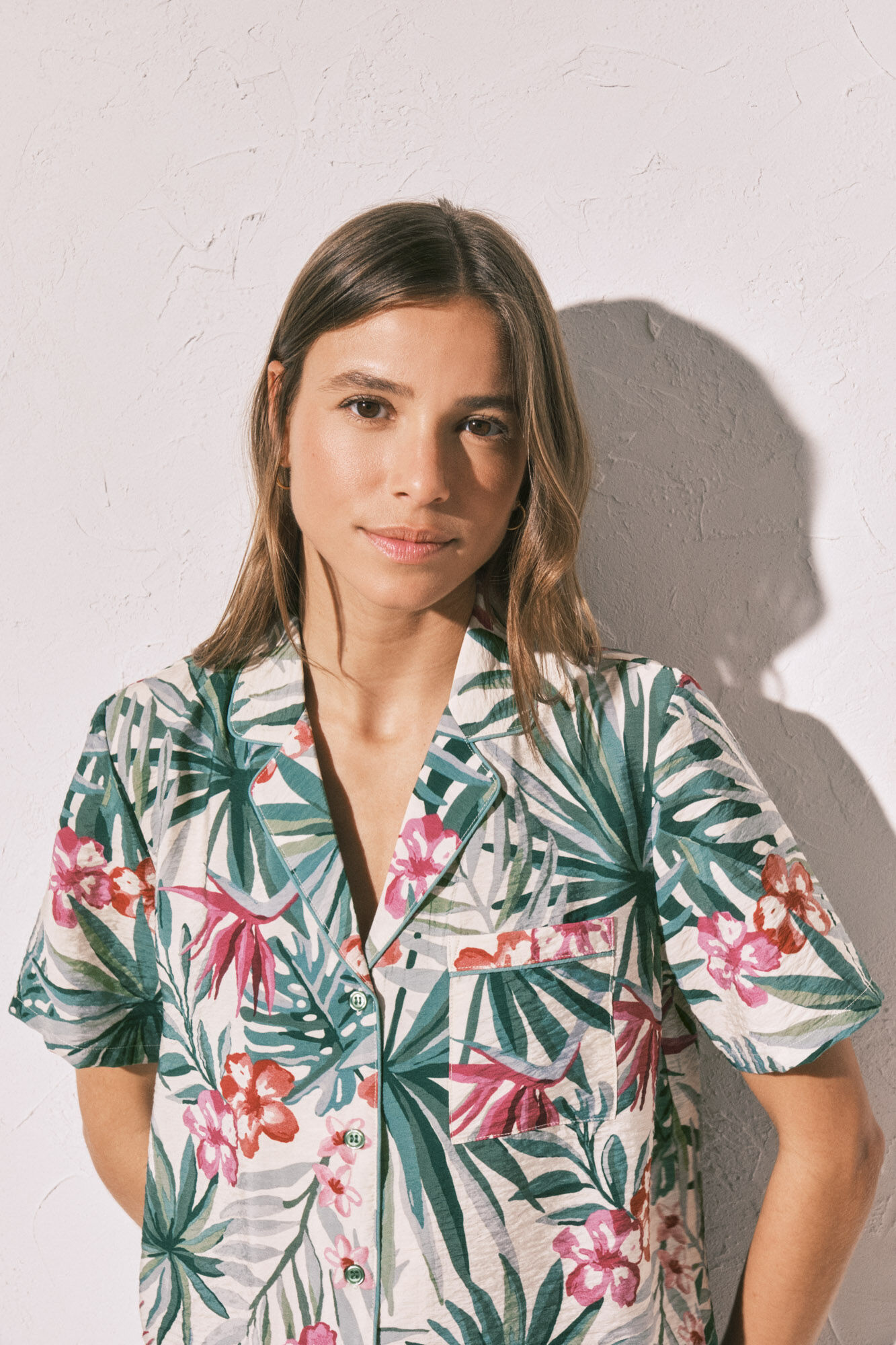 Women'secret Pijama camisera larga Capri
