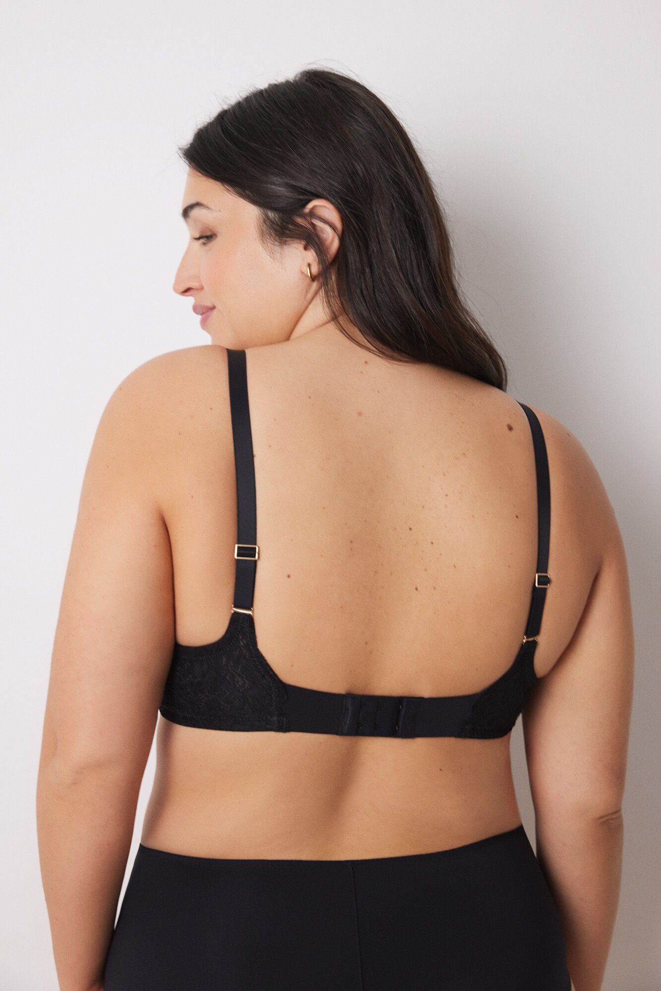 INTUITIVE brasier halter relleno encaje negro Brasieres WomenSecret MX