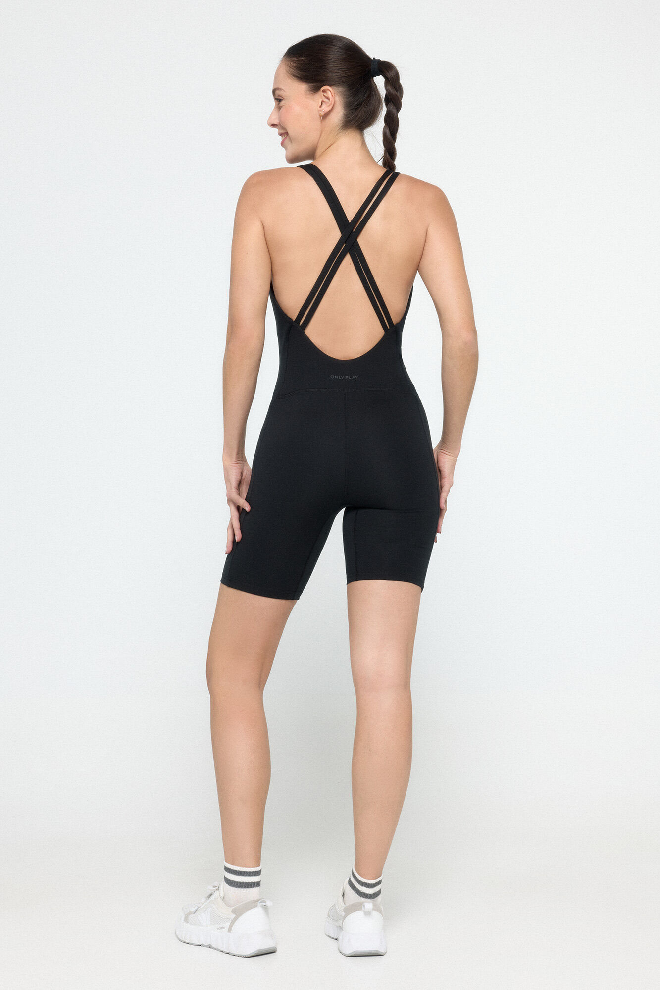 Only Play Mono corto t&eacute;cnico de tirantes 