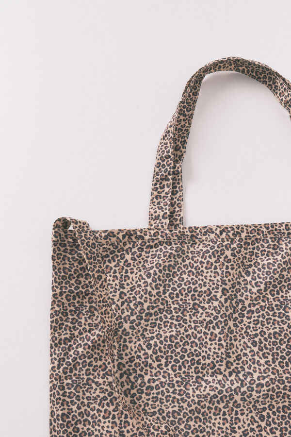 Women'secret Llavero-bolsa plegable animal print Snoopy estampado